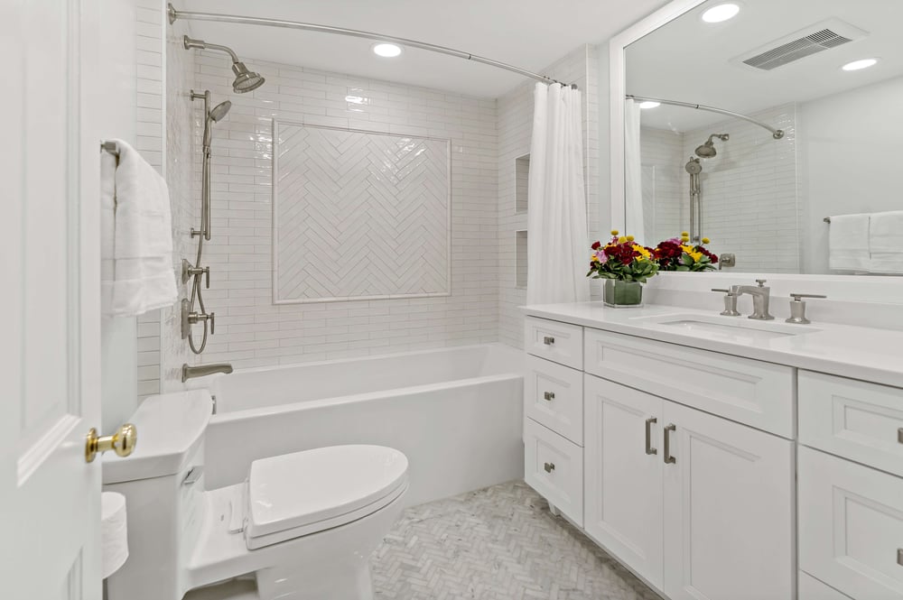 Beautiful Updates Transform Alexandria Bathrooms into More Functional
